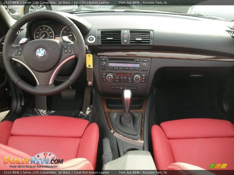 Dashboard of 2010 BMW 1 Series 128i Convertible Photo #14