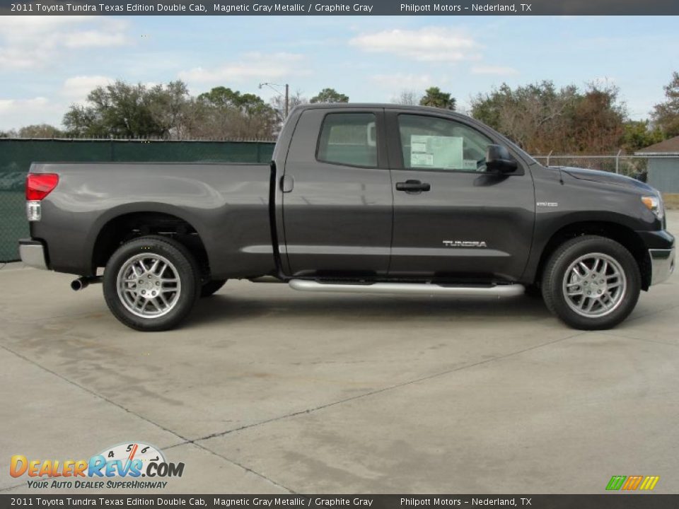 Magnetic Gray Metallic 2011 Toyota Tundra Texas Edition Double Cab Photo #2