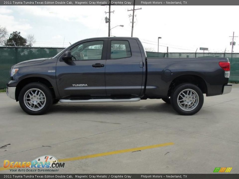 Magnetic Gray Metallic 2011 Toyota Tundra Texas Edition Double Cab Photo #6