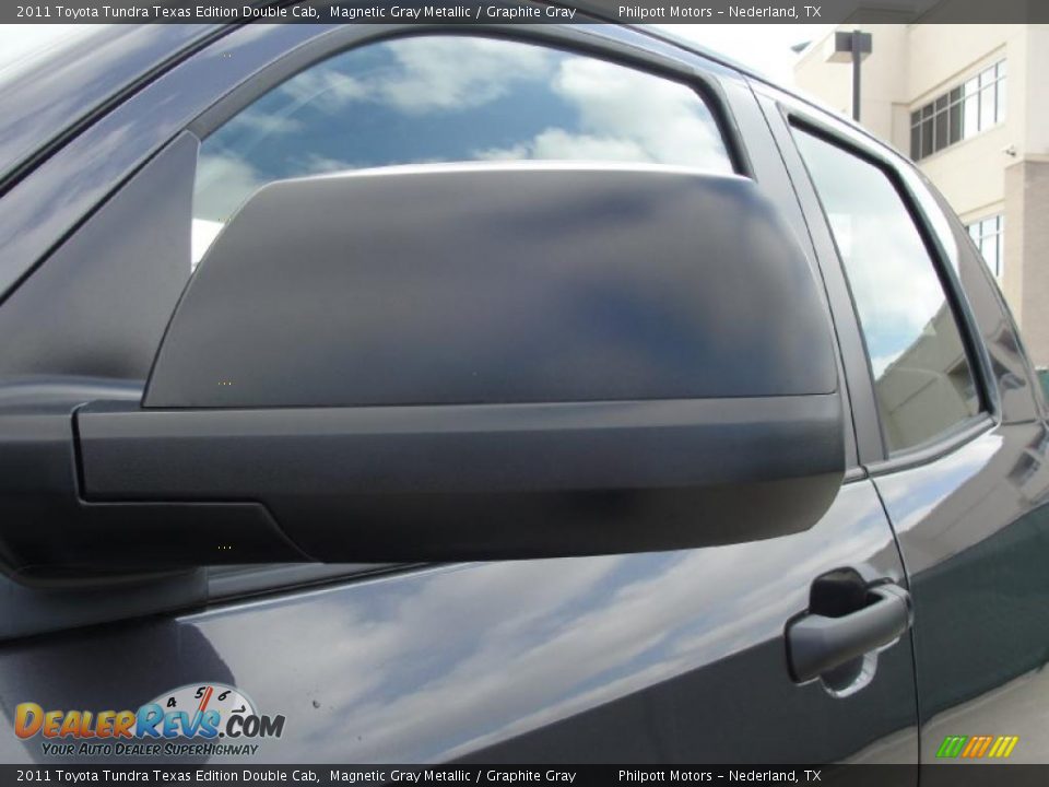 2011 Toyota Tundra Texas Edition Double Cab Magnetic Gray Metallic / Graphite Gray Photo #13