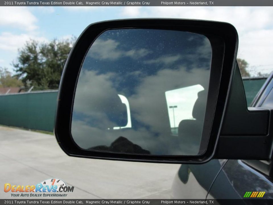 2011 Toyota Tundra Texas Edition Double Cab Magnetic Gray Metallic / Graphite Gray Photo #14