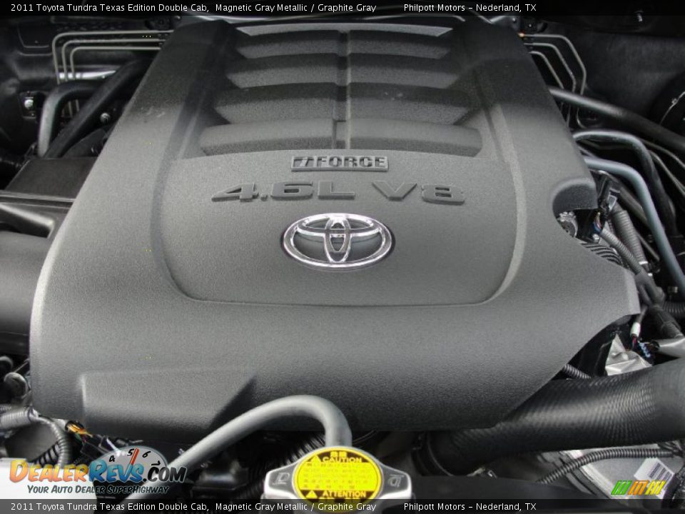 2011 Toyota Tundra Texas Edition Double Cab 4.6 Liter i-Force DOHC 32-Valve Dual VVT-i V8 Engine Photo #17