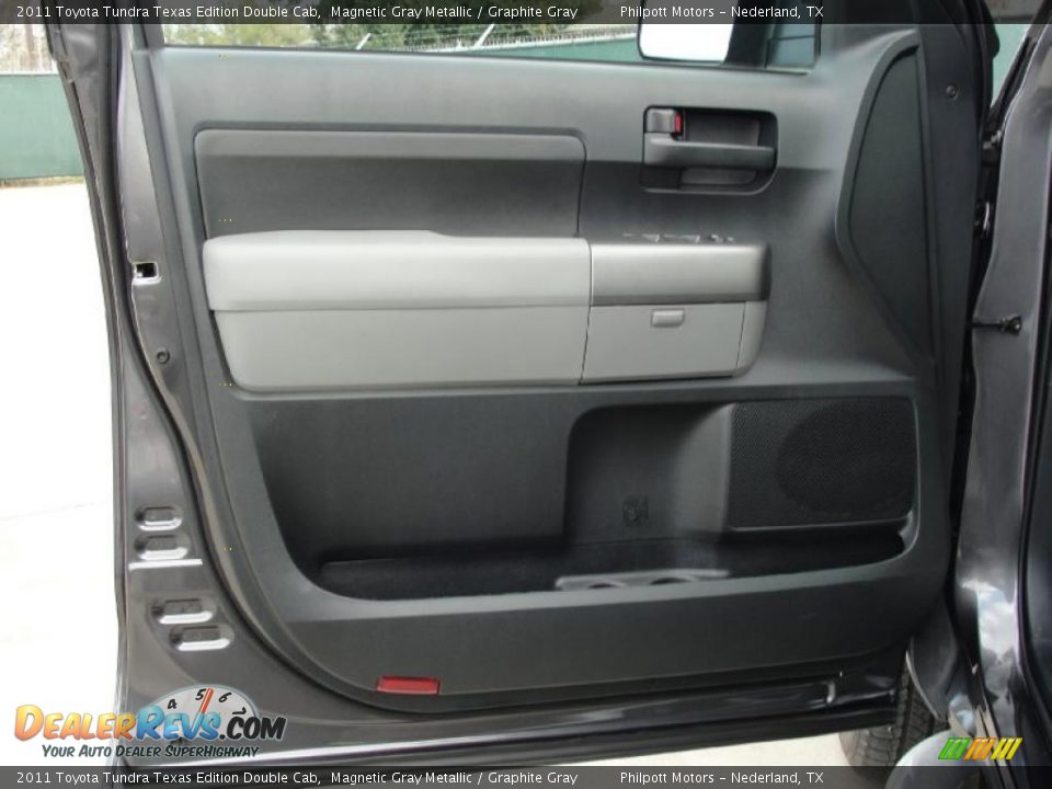 Door Panel of 2011 Toyota Tundra Texas Edition Double Cab Photo #20