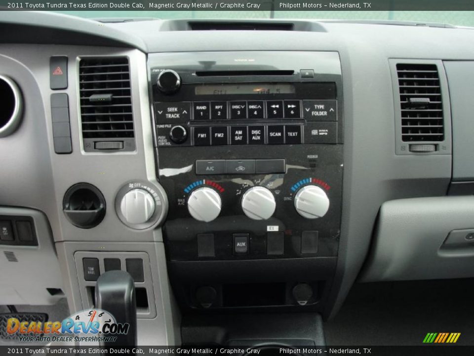 Controls of 2011 Toyota Tundra Texas Edition Double Cab Photo #25