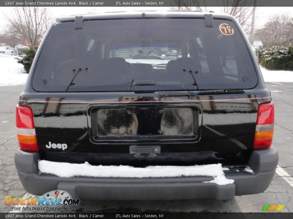 1997 Jeep Grand Cherokee Laredo 4x4 Black / Camel Photo #5