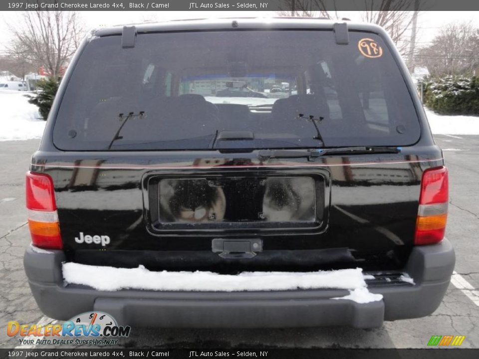 1997 Jeep Grand Cherokee Laredo 4x4 Black / Camel Photo #5