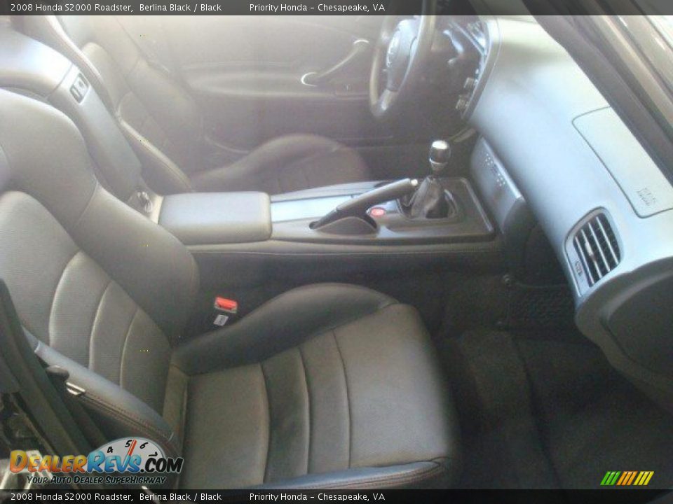 2008 Honda S2000 Roadster Berlina Black / Black Photo #10