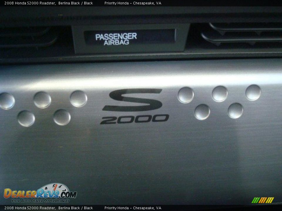 2008 Honda S2000 Roadster Berlina Black / Black Photo #15
