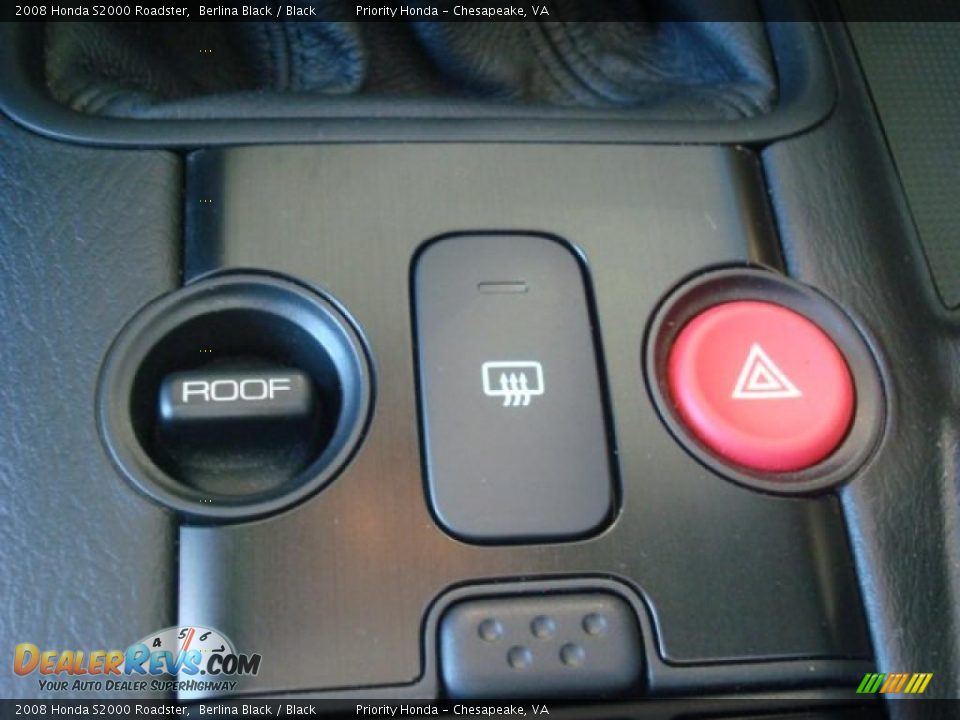 2008 Honda S2000 Roadster Berlina Black / Black Photo #18