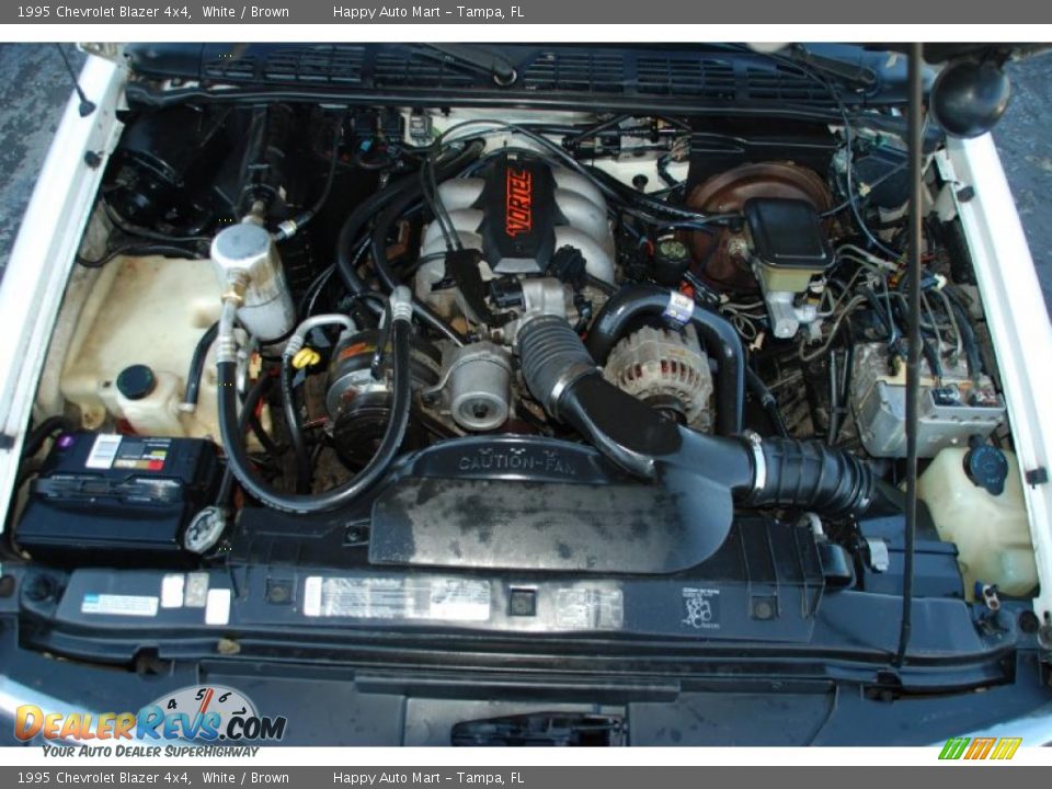 1995 Chevrolet Blazer 4x4 White / Brown Photo #27