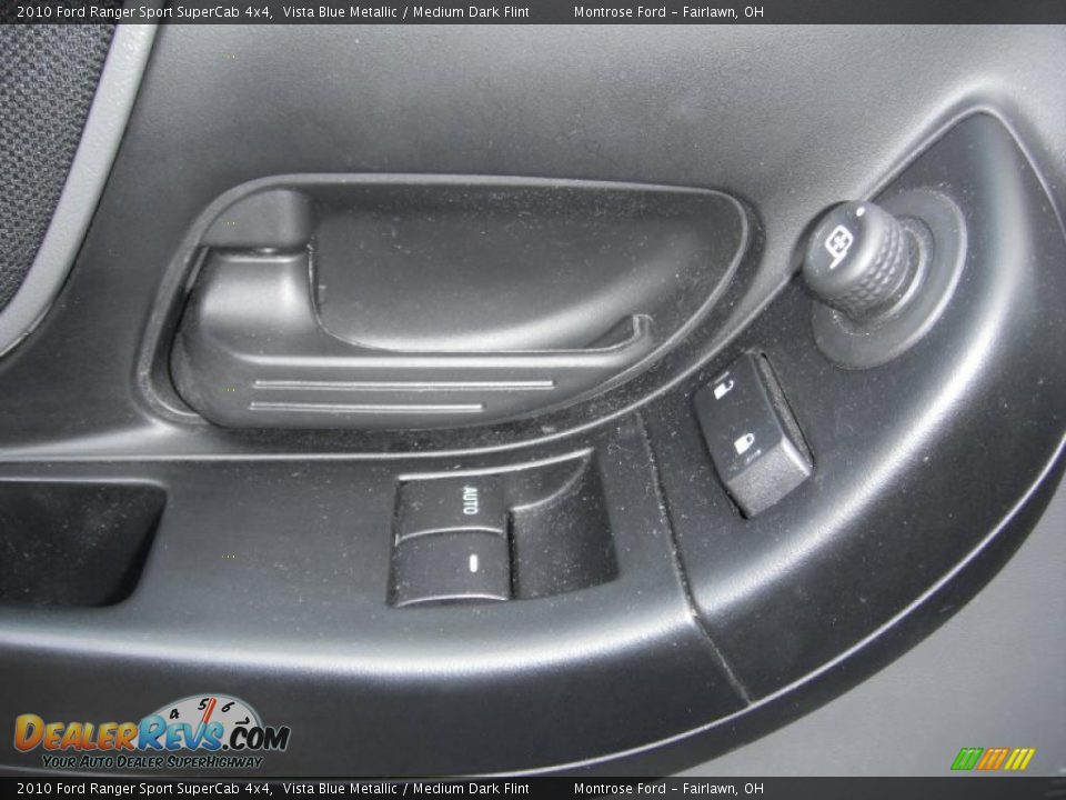2010 Ford Ranger Sport SuperCab 4x4 Vista Blue Metallic / Medium Dark Flint Photo #15