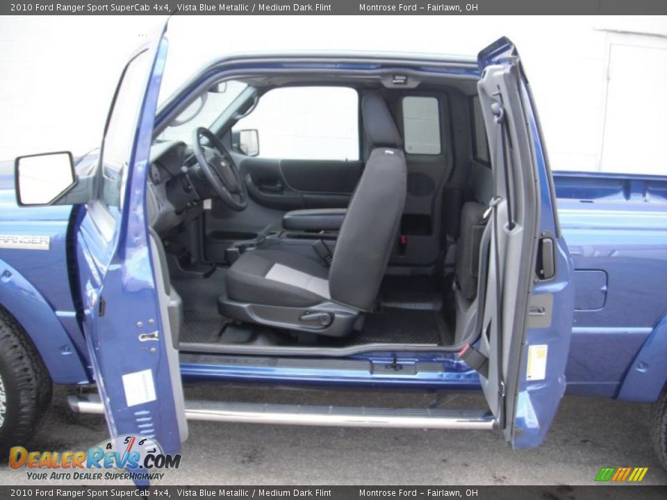 2010 Ford Ranger Sport SuperCab 4x4 Vista Blue Metallic / Medium Dark Flint Photo #20