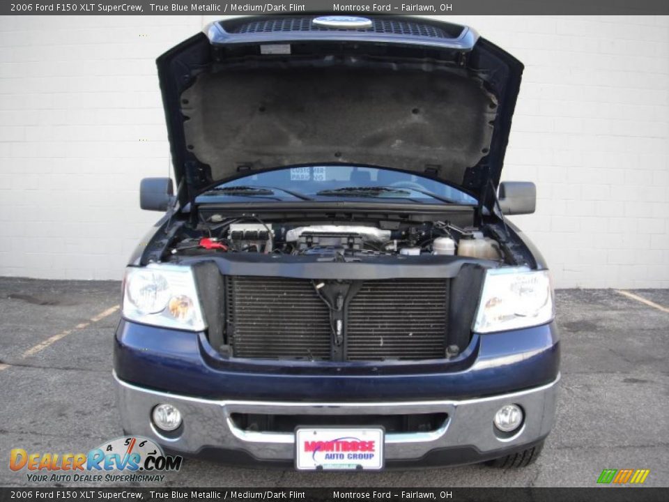 2006 Ford F150 XLT SuperCrew True Blue Metallic / Medium/Dark Flint Photo #8