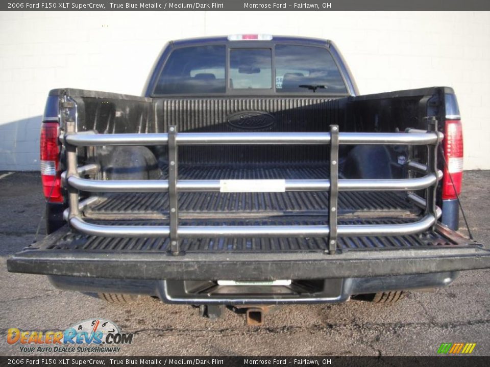 2006 Ford F150 XLT SuperCrew True Blue Metallic / Medium/Dark Flint Photo #10
