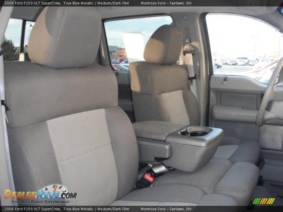 2006 Ford F150 XLT SuperCrew True Blue Metallic / Medium/Dark Flint Photo #20