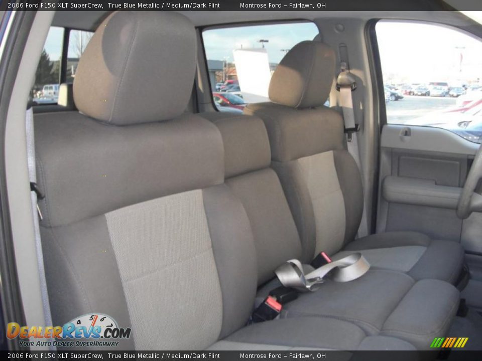 2006 Ford F150 XLT SuperCrew True Blue Metallic / Medium/Dark Flint Photo #21