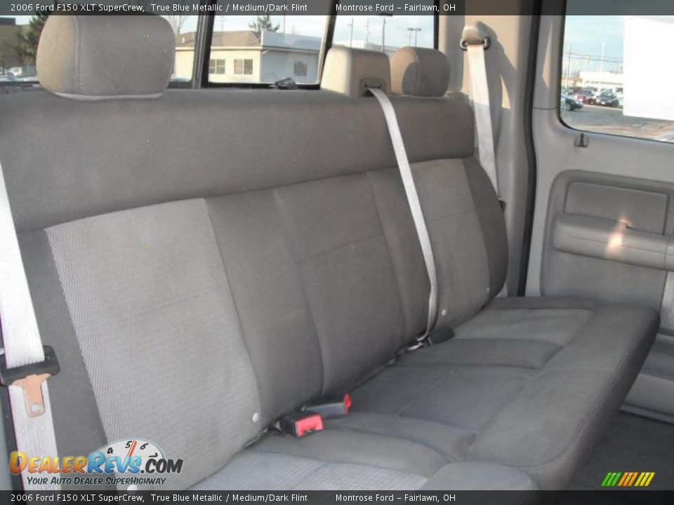 2006 Ford F150 XLT SuperCrew True Blue Metallic / Medium/Dark Flint Photo #22