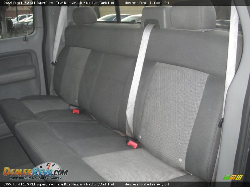 2006 Ford F150 XLT SuperCrew True Blue Metallic / Medium/Dark Flint Photo #23
