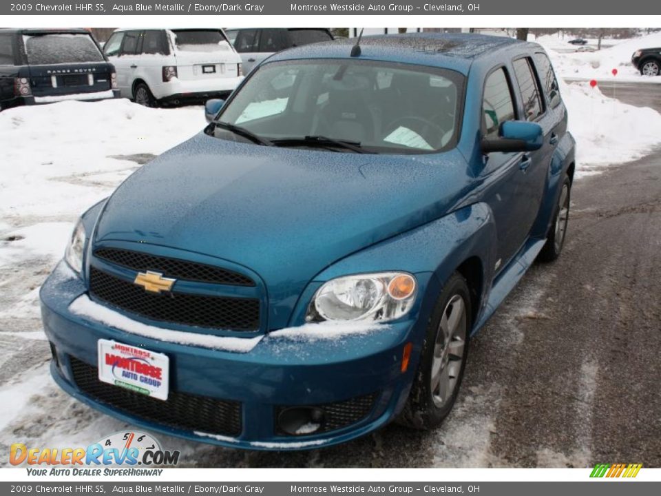 2009 Chevrolet HHR SS Aqua Blue Metallic / Ebony/Dark Gray Photo #1