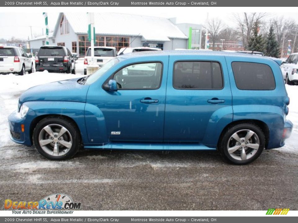 Aqua Blue Metallic 2009 Chevrolet HHR SS Photo #2