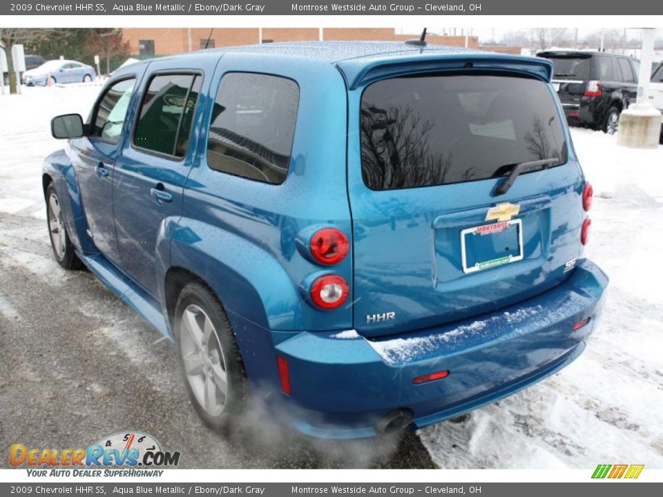 Aqua Blue Metallic 2009 Chevrolet HHR SS Photo #3