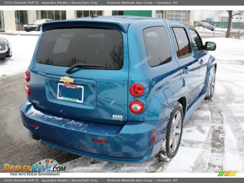 2009 Chevrolet HHR SS Aqua Blue Metallic / Ebony/Dark Gray Photo #5