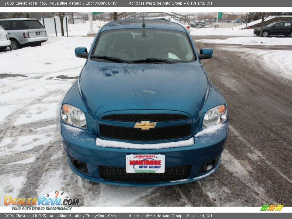 2009 Chevrolet HHR SS Aqua Blue Metallic / Ebony/Dark Gray Photo #8