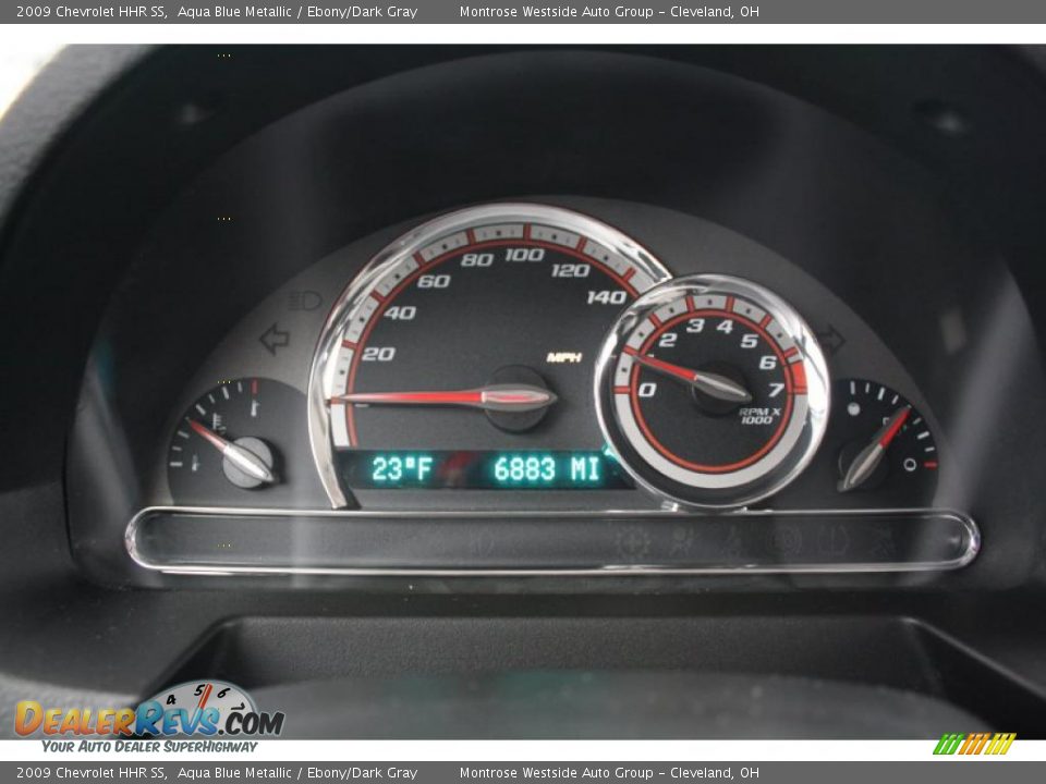 2009 Chevrolet HHR SS Gauges Photo #12