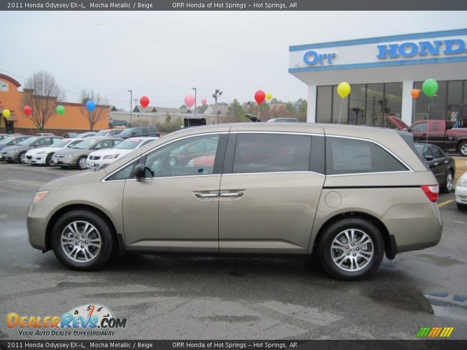 2011 Honda Odyssey EX-L Mocha Metallic / Beige Photo #2