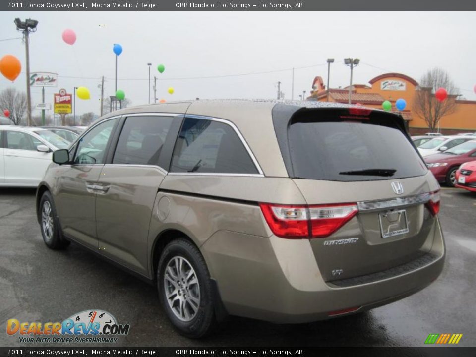 Mocha Metallic 2011 Honda Odyssey EX-L Photo #3