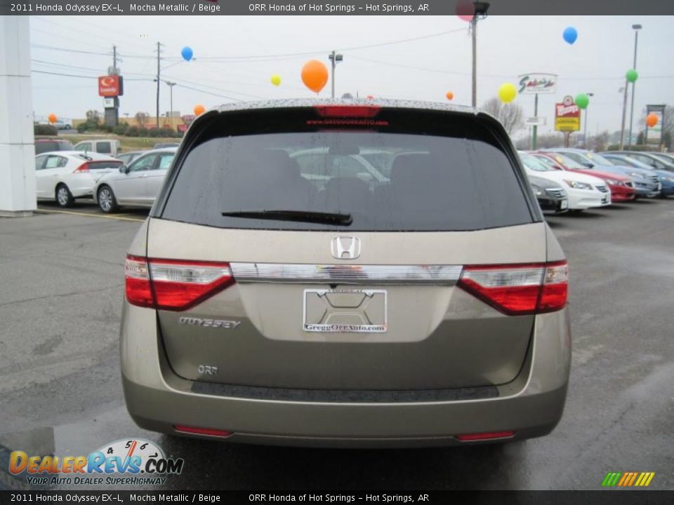 2011 Honda Odyssey EX-L Mocha Metallic / Beige Photo #4