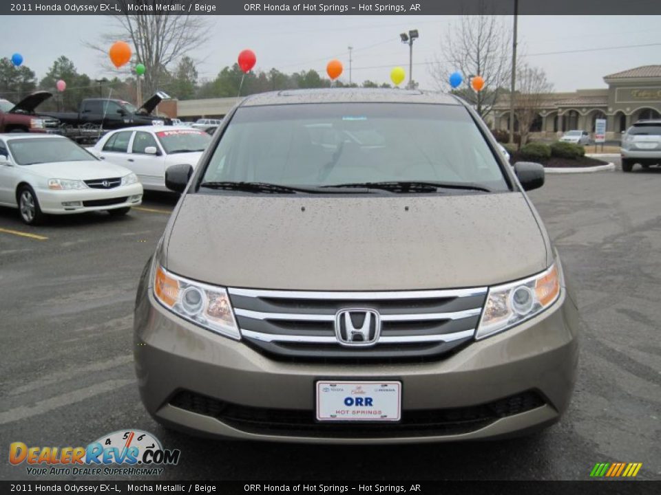 2011 Honda Odyssey EX-L Mocha Metallic / Beige Photo #8