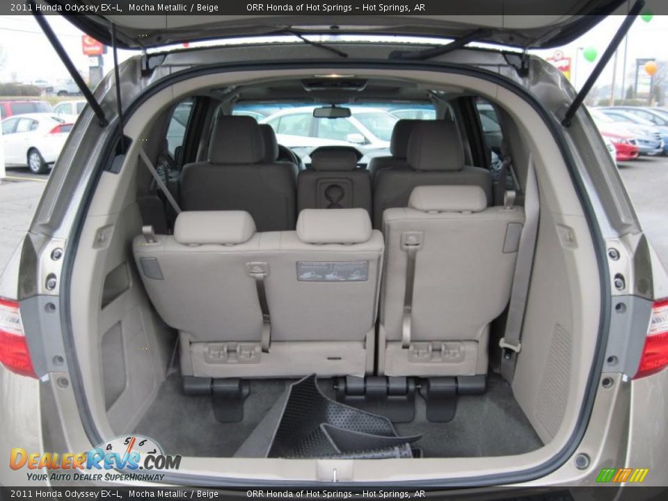 2011 Honda Odyssey EX-L Trunk Photo #15