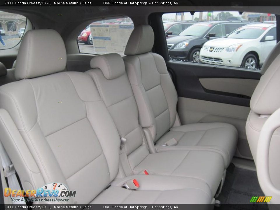 Beige Interior - 2011 Honda Odyssey EX-L Photo #16