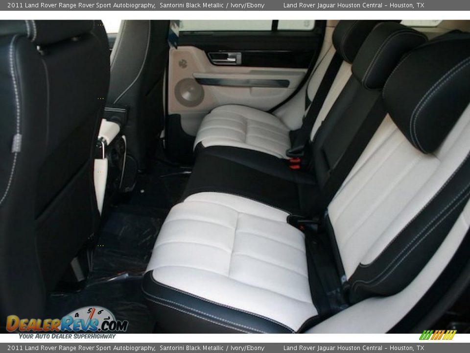 Ivory Ebony Interior 2011 Land Rover Range Rover Sport