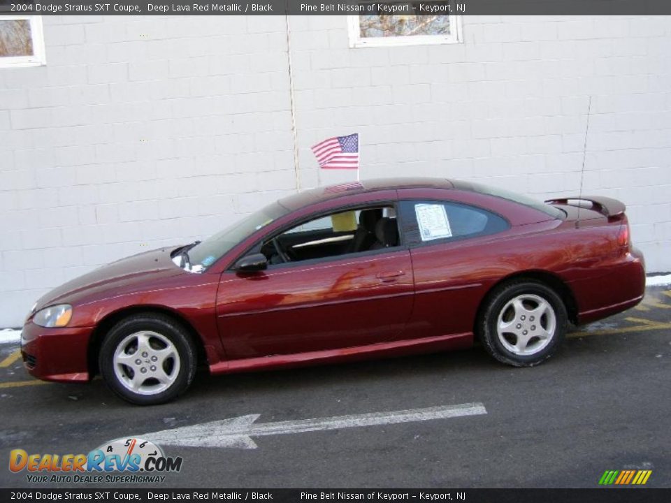 Deep Lava Red Metallic 2004 Dodge Stratus SXT Coupe Photo #4