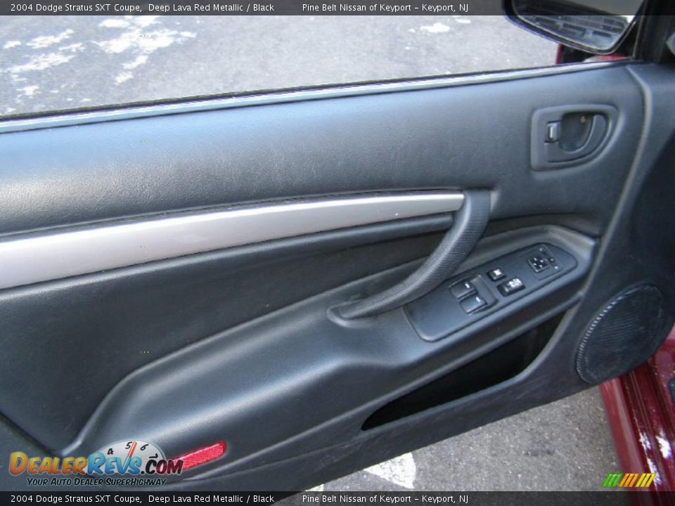 2004 Dodge Stratus SXT Coupe Deep Lava Red Metallic / Black Photo #8