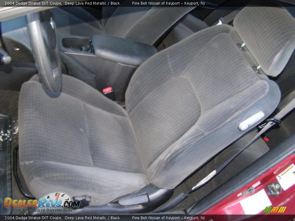 2004 Dodge Stratus SXT Coupe Deep Lava Red Metallic / Black Photo #10