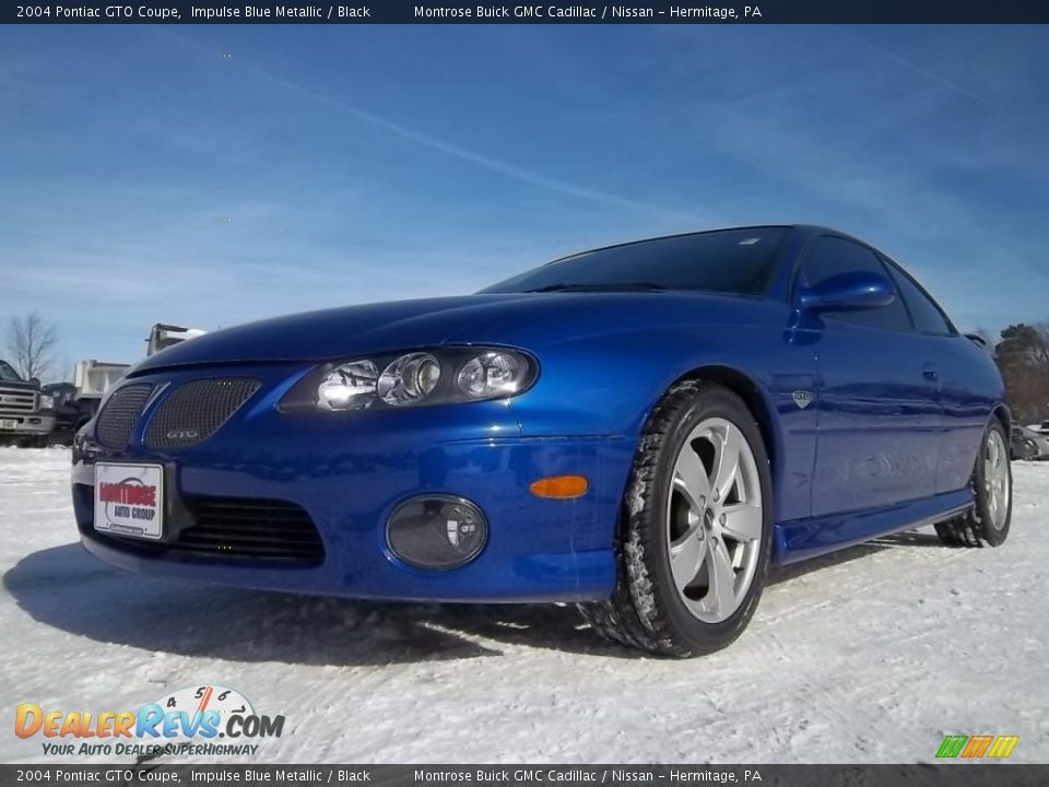 Impulse Blue Metallic 2004 Pontiac GTO Coupe Photo #2