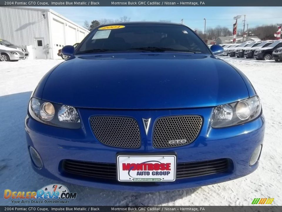 2004 Pontiac GTO Coupe Impulse Blue Metallic / Black Photo #3