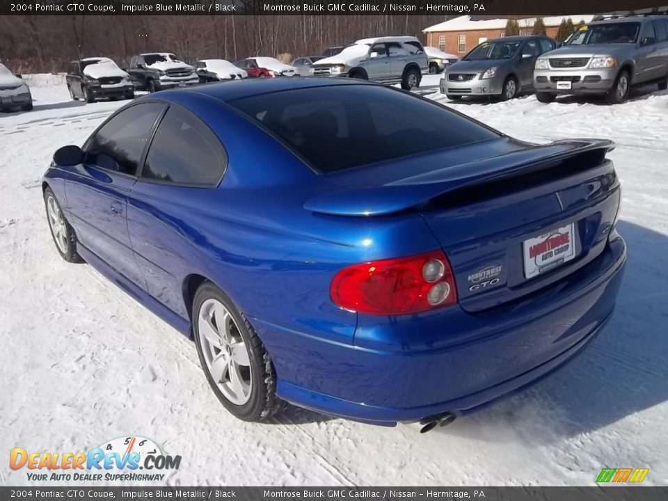 Impulse Blue Metallic 2004 Pontiac GTO Coupe Photo #11