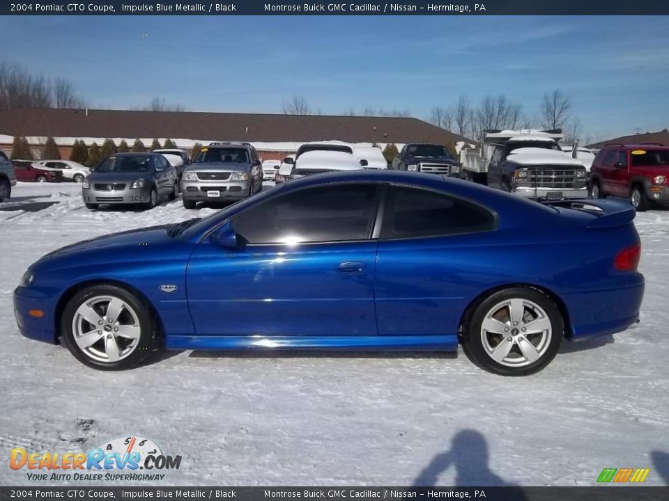 Impulse Blue Metallic 2004 Pontiac GTO Coupe Photo #13