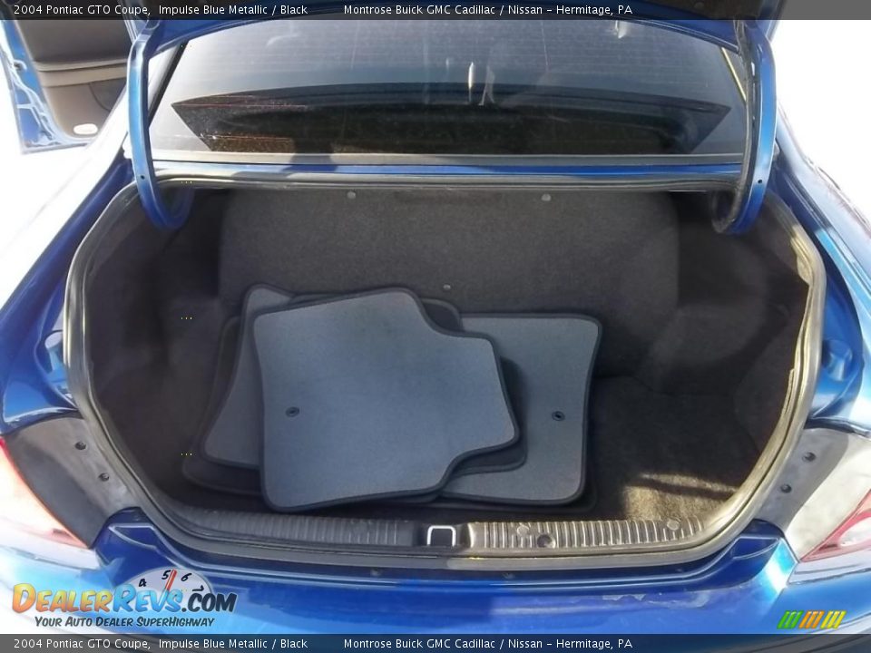 2004 Pontiac GTO Coupe Trunk Photo #18