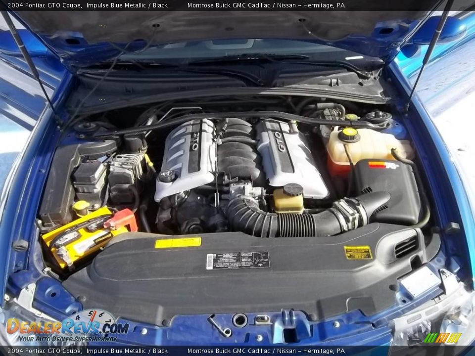 2004 Pontiac GTO Coupe 5.7 Liter OHV 16-Valve V8 Engine Photo #24