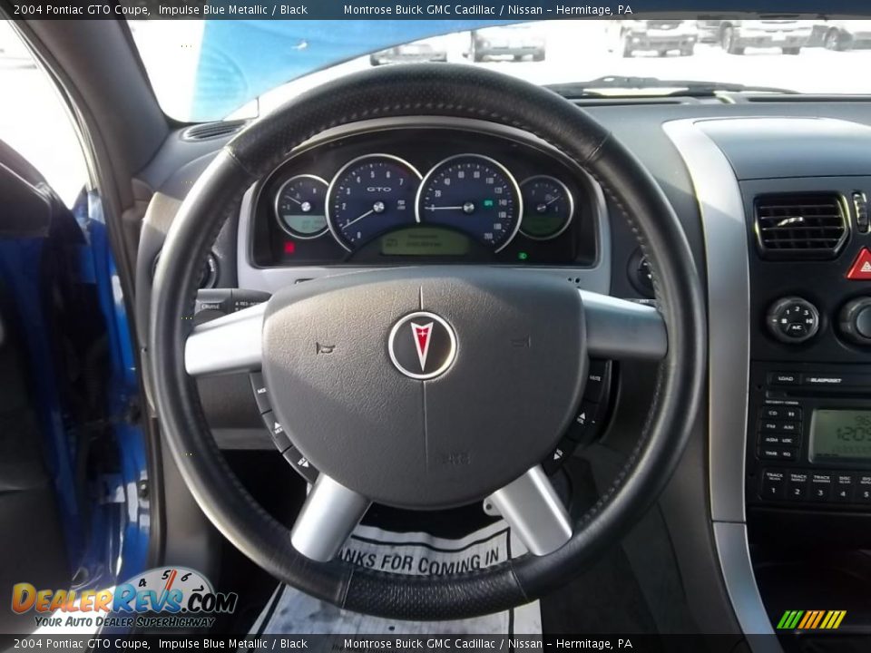 2004 Pontiac GTO Coupe Steering Wheel Photo #27