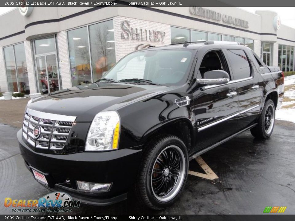 2009 Cadillac Escalade EXT AWD Black Raven / Ebony/Ebony Photo #1
