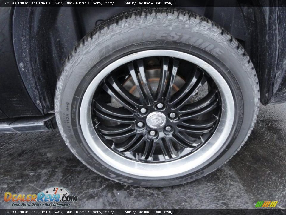 Custom Wheels of 2009 Cadillac Escalade EXT AWD Photo #8