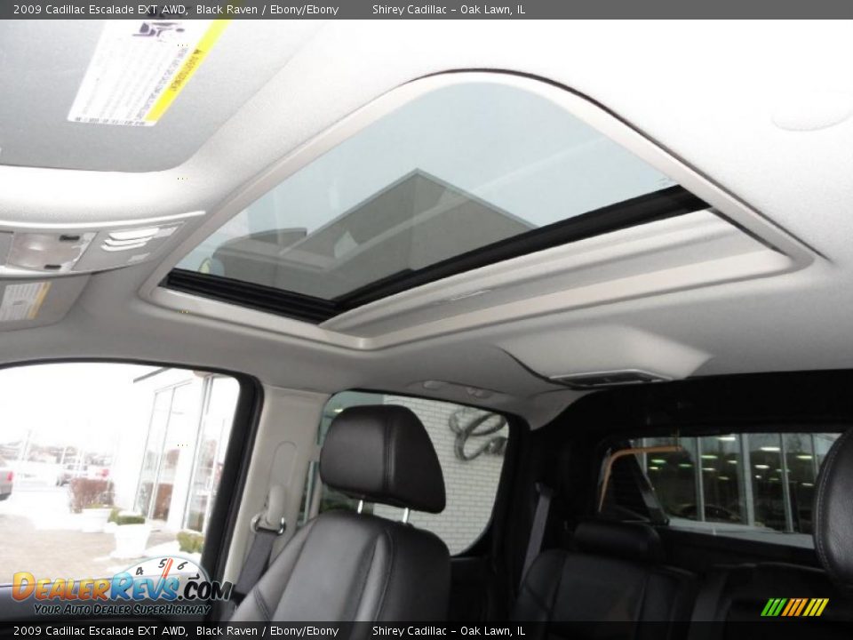 2009 Cadillac Escalade EXT AWD Black Raven / Ebony/Ebony Photo #12