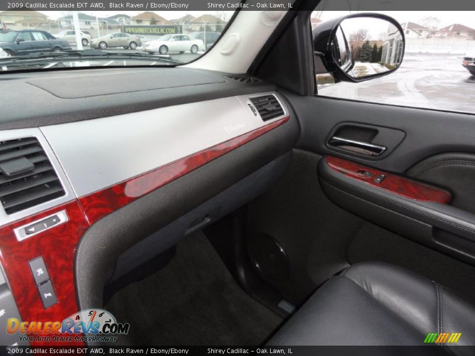 2009 Cadillac Escalade EXT AWD Black Raven / Ebony/Ebony Photo #16
