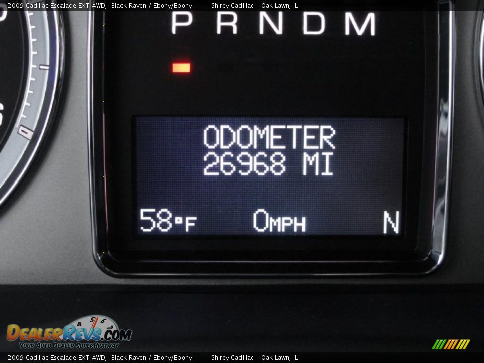2009 Cadillac Escalade EXT AWD Black Raven / Ebony/Ebony Photo #19